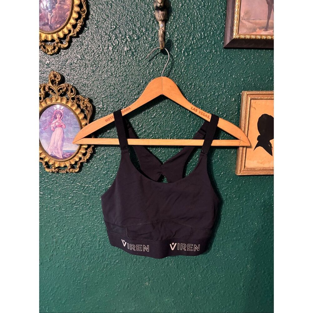 Viren Prowess Sports Bra Black Sz Small